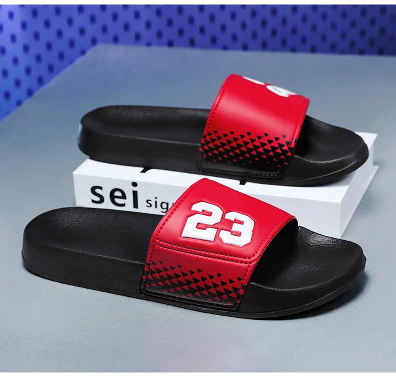 Men New Slippers Beach Summer Sandals Lightweight Non Slip Home Flip Flops Men Fashion Shoes EVA Design Slides Outdoor Orginal