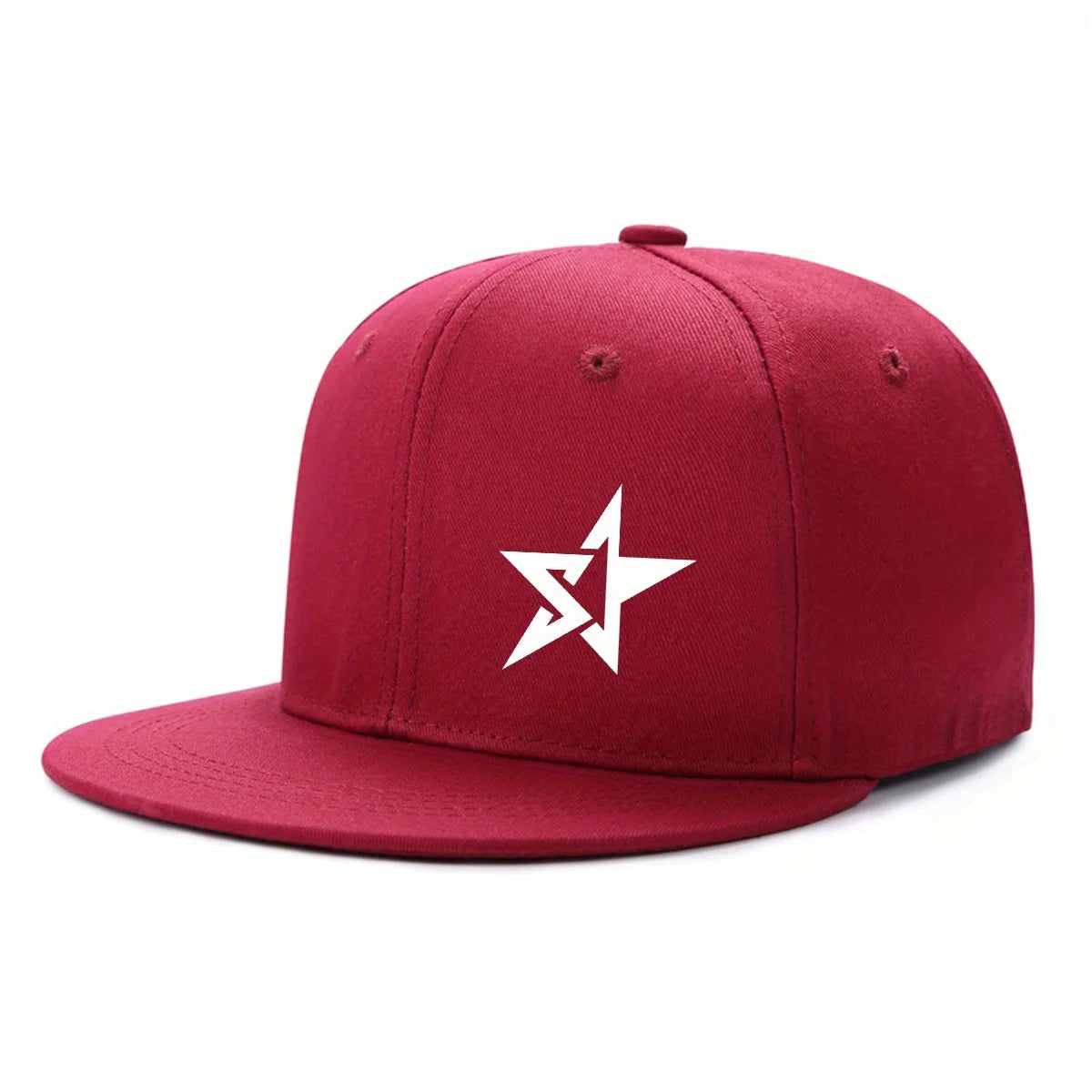 Hats for women in spring and summer, outdoor flat brimmed hats for men, hardtop breathable wide brimmed hip-hop hats, American s