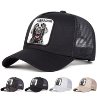Unisex LABRADOR Dog Embroidery Baseball Net Caps Spring and Summer Outdoor Adjustable Casual Hats Sunscreen Hat Sports Cap
