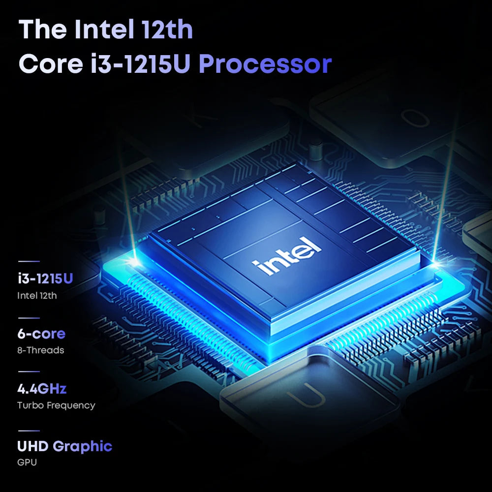 CHUWI FreeBook Laptop i3-1215U / N150 Processor 13.5" IPS Screen 2 In 1 Laptop Tablet PC 12GB RAM 512GB SSD Support Stylus