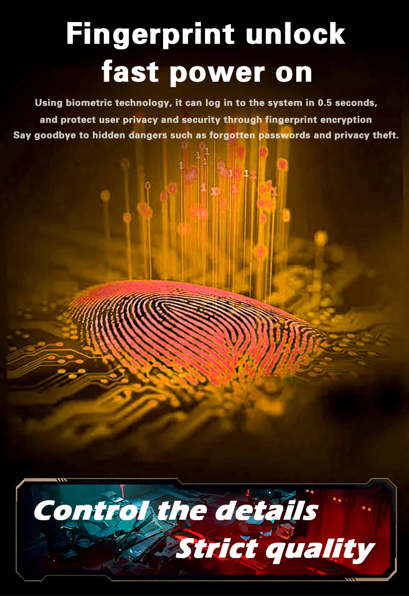 ACEKAMAS 16" Portable Gaming Laptop intel Core i7-6700HQ GTX 1060 IPS Windows 11 Laptops Computer 16GB DDR4 1TB SSD Notebook PC