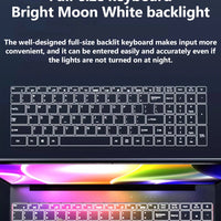 CARBAYTA Windows 10 11 Pro Ram 16GB Rom 128GB 256GB 512GB 1TB SSD Ultrabook Computer 5G Wifi Bluetooth Cheap Office  Game Laptop