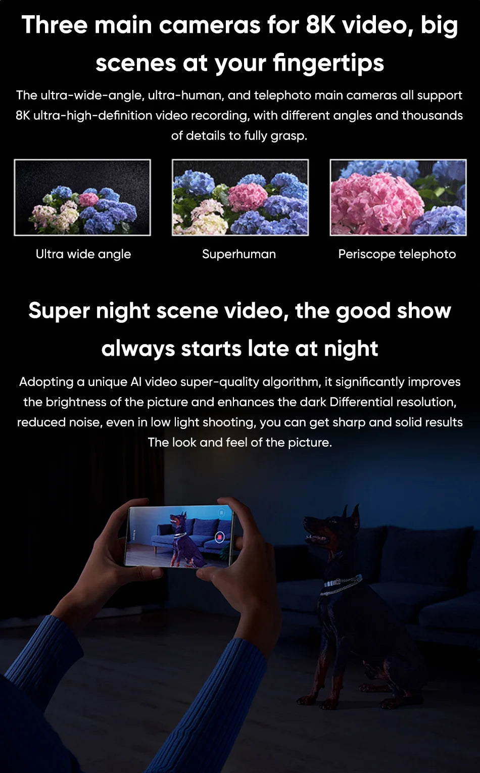 New ZTE Axon 40 Ultra Space Edition 5G Smartphone with UDC Tech Snapdragon 8 Gen 1 6.8" 120Hz AMOLED Display 5000mAh Battery