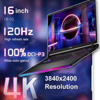 2024 MSI Raider GE68 HX Gaming Laptop 16 Inch 4K UHD 120Hz Mini LED Screen Notebook i9-14900HX 32GB 2TB RTX4080 Netbook Computer