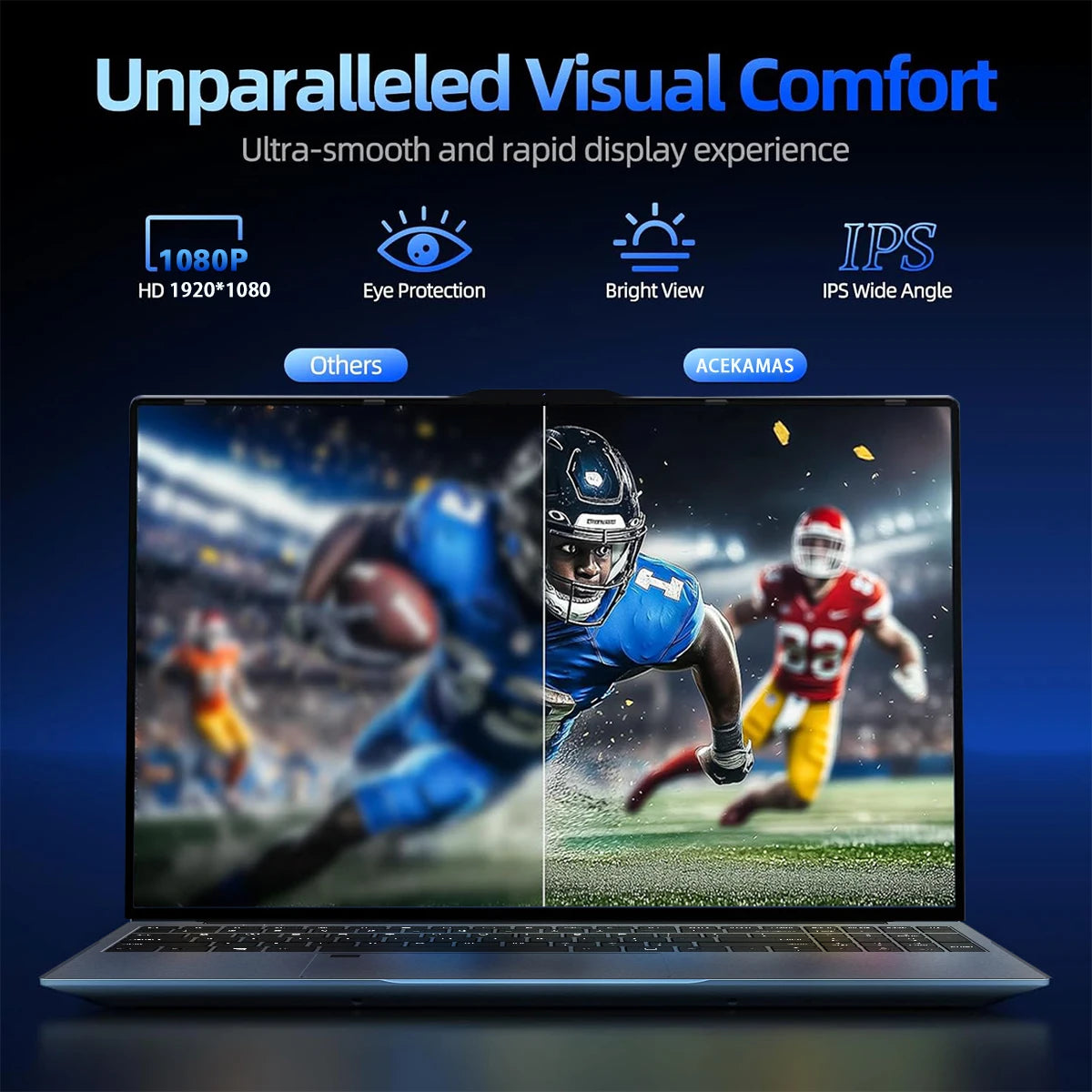 ACEKAMAS 15.6" Portable Laptop Computer Intel Core i7 6500U i3 6100U Windows 11 Pro 16GB DDR4 1TB SSD Notebook PC Gaming Laptops