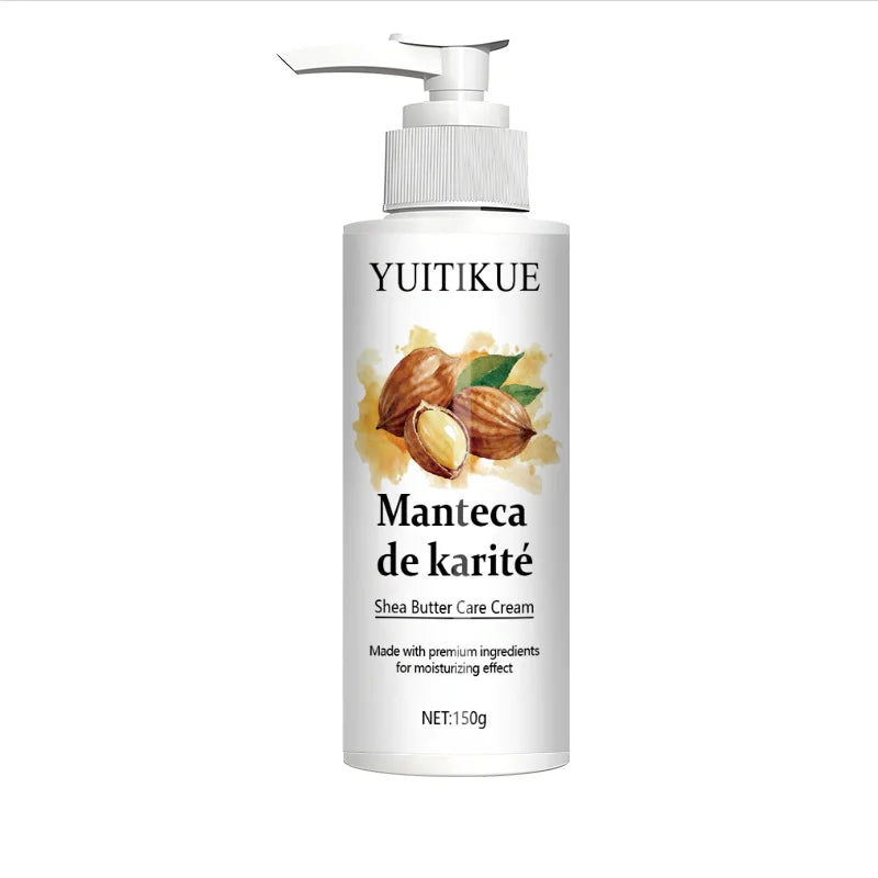 YUITIKUE Shea Butter Body Lotion 150g - Firming & Moisturizing, Non-Greasy Fast Absorption, for Smooth & Soft Skin