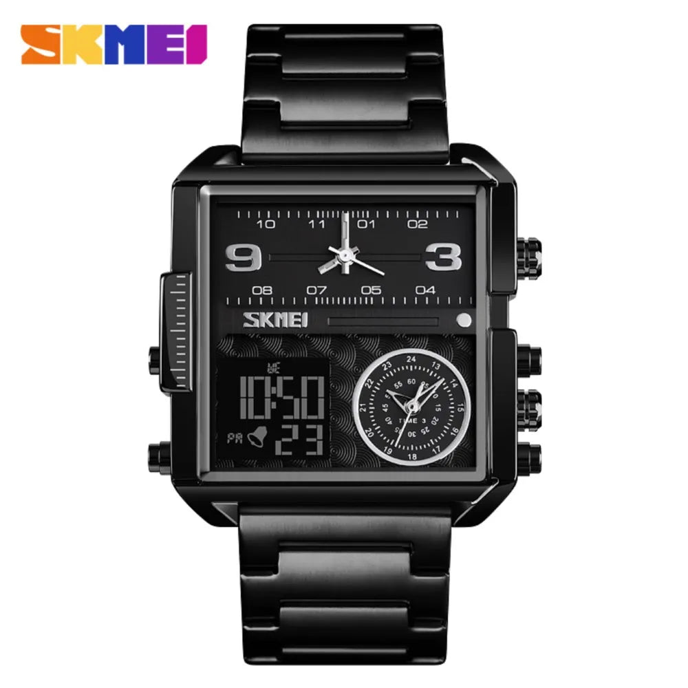SKMEI Sports Watch Men Top Luxury Brand Waterproof Wristwatch Men Quartz Analog Digital Watches Relogio Masculino