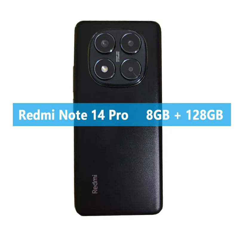 Original Xiaomi Redmi Note 14 Pro 5G MTK Dimensity 7300 Ultra 50MP OIS Camera 5500mAh 6.67" 120Hz Display Smartphone CN Version