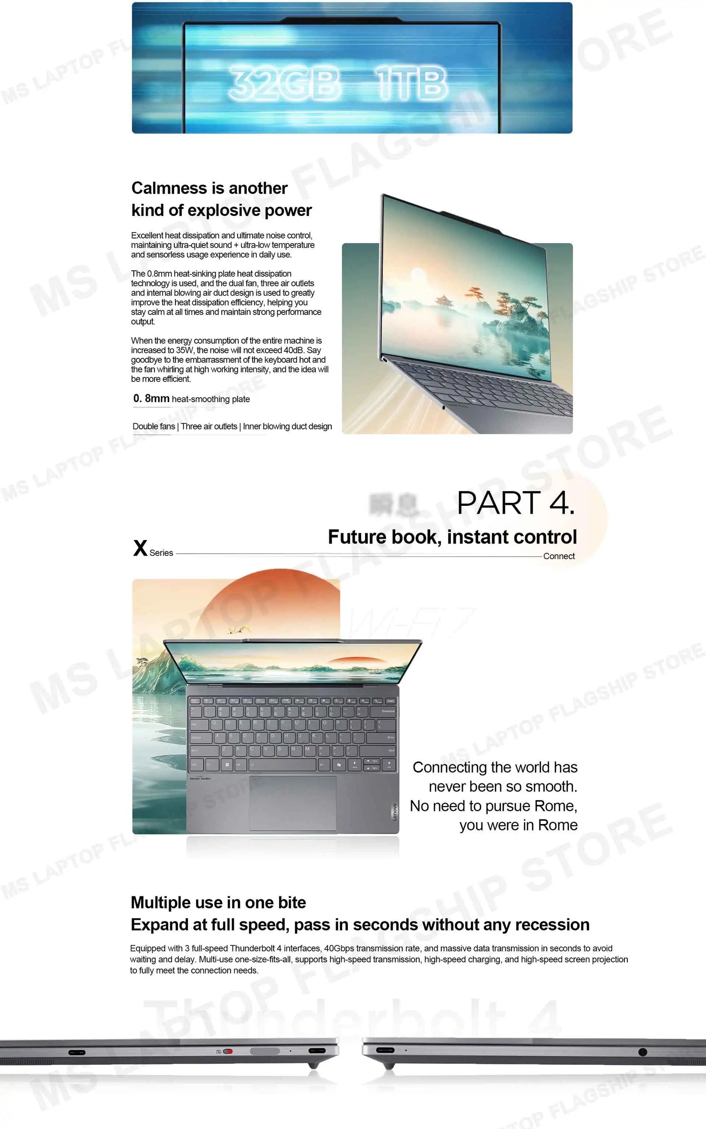 【2025 New】Lenovo ThinkBook X 32G+1T Ultra5/Ultra9/ARC 13.5inch 2.8K 120Hz （Optional Touch Version）