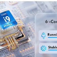 14.1-inch Portable Windows 11 Gaming Laptop Computer PC Intel Core i9-8950HK  Notebook 16GB RAM 1TB SSD Office Study Laptops PC