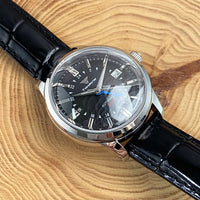 Tandorio 200M Water Resistant Dive NH34 GMT Cream Black Dial Automatic Watch Men Sapphire Polished Case Glass Back Montre hommes