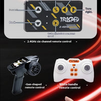 2025 New RC car August  Product 1:64 Mini Alloy Car Model, Adjustable Lighting Formula Racing, Children's Remote Control Car