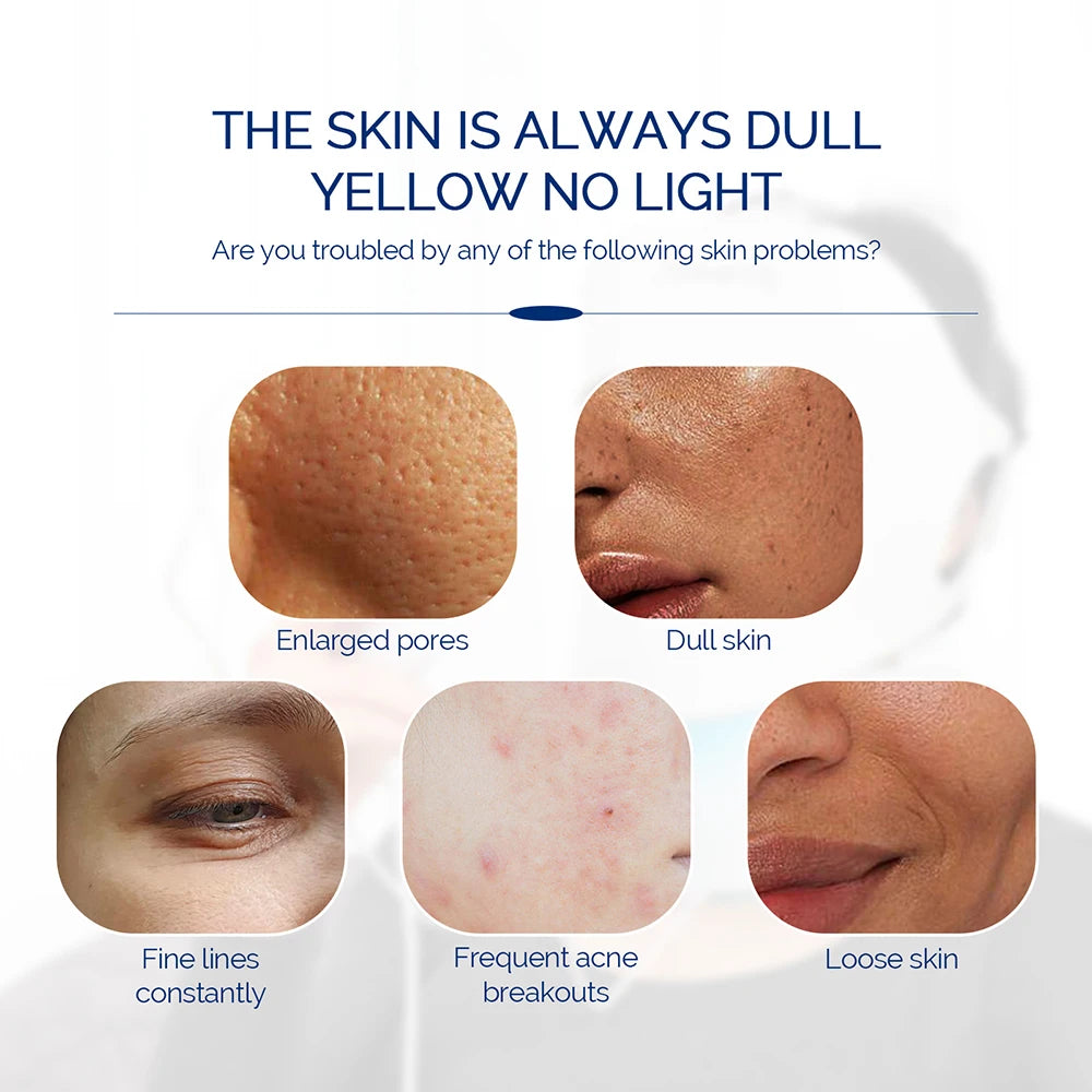 7 Colors LED Silicone Beauty Machine Skin Care Face Mask for Home Use