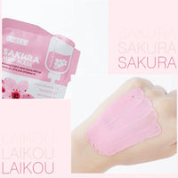 7pcs Japan Sakura Mud Face Mask Deep Cleansing Remove Blackheads Oil-Control Clay Mask Moisturizing Packs Facial Skin Care