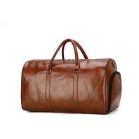 Travel Bag For Men Pu Leather Shoulder Bag Big Capacity Tote Bags For Women Fashion New Duffle Crossbody Bag Sports Pack luggage