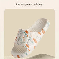 Anti-Odor Men's Slippers Summer Bathroom Couples Indoor Outdoor Wearable Non-Slip Durable Cold Slippers Women's Slippers