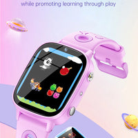 2025 New Smart Watch For Children HD Touch Screen Camera 26 Games Learn vocabulary Alarm Clock Calculator Birthday Gift Boy Girl