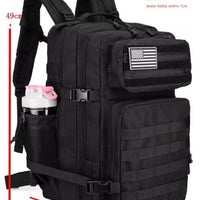 Outdoor 3P Tactical Backpack Multi-Functional with Kettle Bag Large Capacity Outdoor Camping Waterproof Sport Climbing Backpack