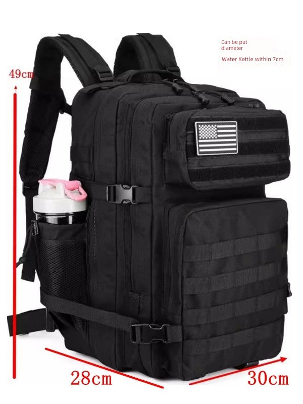 Outdoor 3P Tactical Backpack Multi-Functional with Kettle Bag Large Capacity Outdoor Camping Waterproof Sport Climbing Backpack
