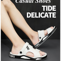 Summer Eva Sandals for Men Fashion Slippers Indoor Lightweight Soft Anti-slip Flats Men's Sandals Outdoor Beach Open-toe Sandals