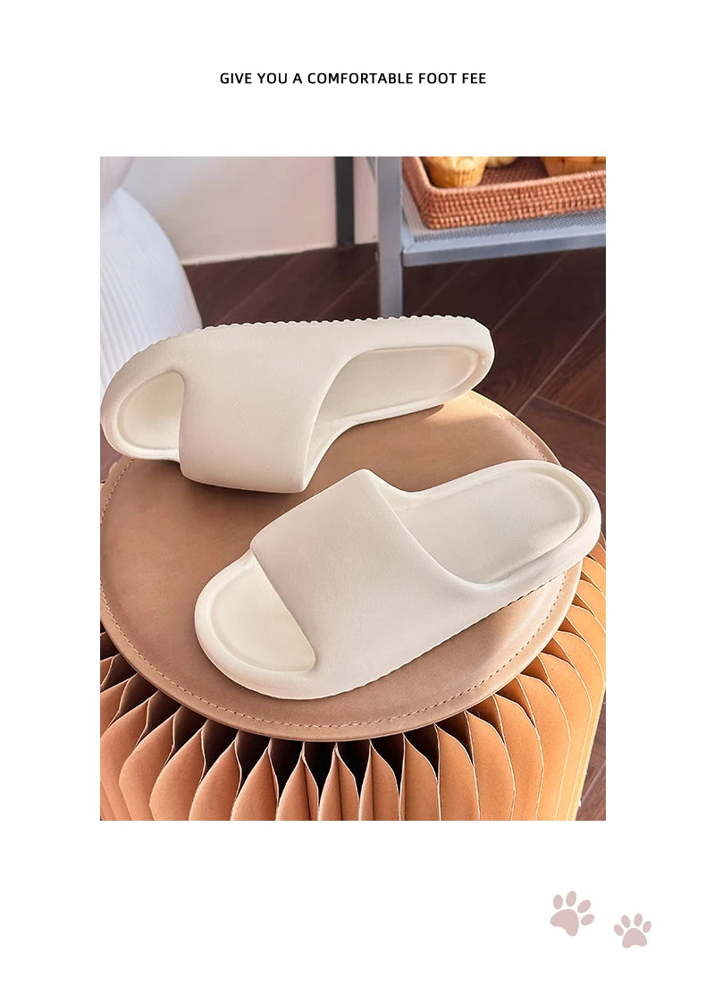 Fashion Men's Summer Ligtweight EVA Indoor Home Sandals Slippers Shoes Men Slippers Outdoor Students Women Comfortable Slides