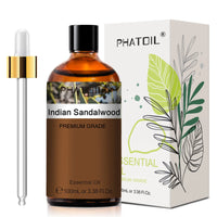 PHATOIL 100ml Natural Essential Oil For Skin Aromatherapy Lemongrass Eucalyptus Lavender  Peppermint Fragrance Essential Oils