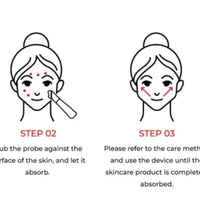 7 Colors Age-R Booster Pro Facial Skin Care Anti Wrinkle Beauty Device EMS Microcurrent Lift Massager Home Use Beauty Skin Care