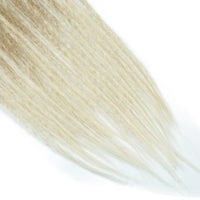 24 inch Synthetic Double Ended Dreadlock Extensions Brownish Blonde Fake Dreads Extensions Reggae Hippie Dreads for Women
