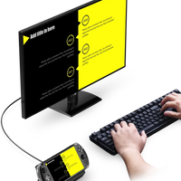 GPD 2025 WIN 4 32GB Memory RAM 1TB 2TB Hard Disk AMD 8840U HX370 Processor Handheld Gaming Portable Laptop Touch Screen Mini PC