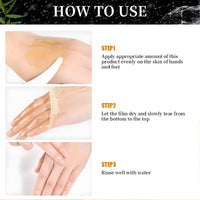 50g Turmeric Vitamin C Hand and Foot Mask, Plant Care, Moisturizing and Moisturizing, Instant Wash, Smooth Repair, Light Skin Nutrition, One Step Fresh Skin