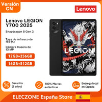 CN Version Lenovo LEGION Y700 2025 Gaming Tablet Game Mode Snapdragon 8 Gen 3 8.8" 165Hz Display 6550mAh Battery 68W Charging 13MP Camera