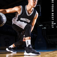 PEAK Lou Williams Basketball Shoes Men Cushion Zapatillas Durable Non-slip Outsole Outdoor Training Sport Sneakers Plus Size