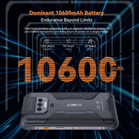 IP68 Waterproof Rugged Smartphone Android 13, Cubot KingKong 8, Octa-core, 12GB RAM(6+6GB), 256GB ROM, 10600mAh, 48MP Camera,NFC