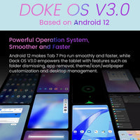 Blackview Tab 7 pro Tablet 10.1'' FHD Display GPS 6GB 128GB 4G 13MP Camera 6580mAh  Unisoc T606 Android 12 Tablets Pad PC