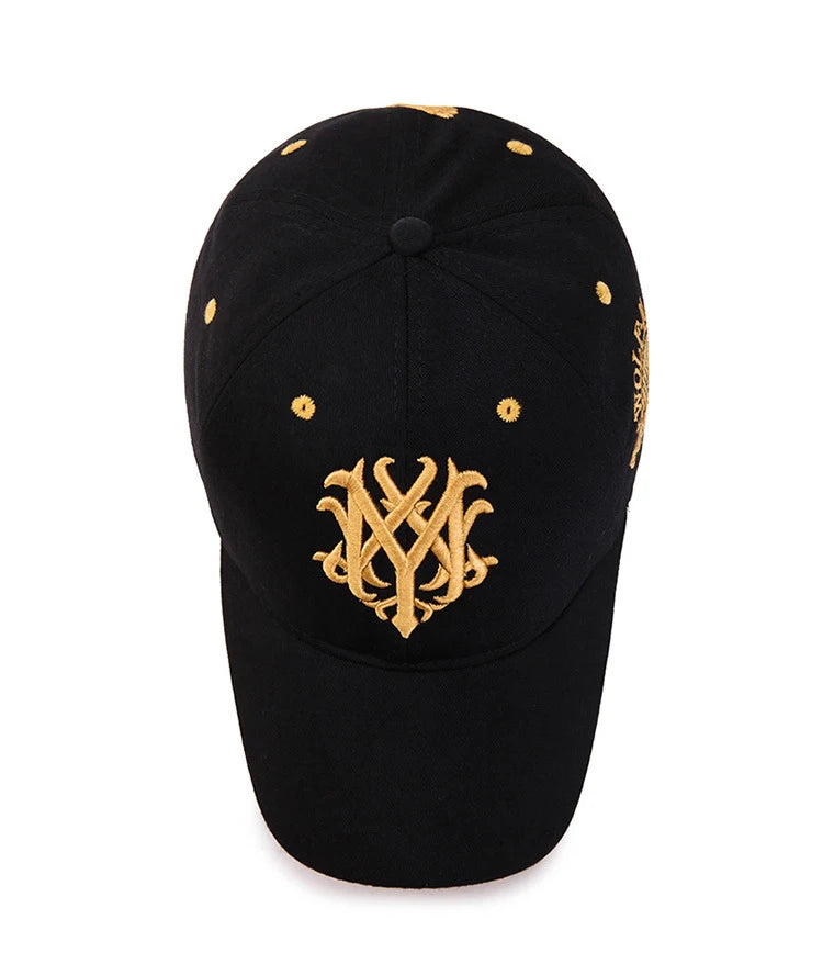 2025 New totem Flame Baseball Cap Men's women's European and American net red Cap Spring and Summer Sun Shading Smbroidered Hat