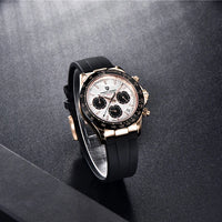 40mm New V2 PAGANI DESIGN Men's Quartz Watches Sapphire Retro Chronograph Stainless Steel Waterproof Watch Men Relogio Masculino