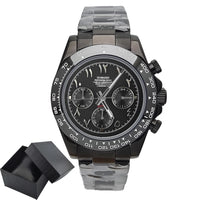 39.3mm VK63 Men's watch Arabian Dial customized Men's watch Luxury Quartz watch man VK63 Sport Chronograph Sapphire Glass watch