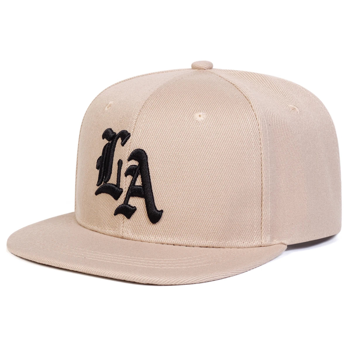 Unisex Gothic LA Embroidery Hip-hop Hats Spring and Autumn Outdoor Adjustable Casual Baseball Caps Sunscreen Hat Sports Cap