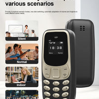 SERVO BM10 4G Mini Button Function Phone Speed Dial Auto Call Recorder Blacklist 2 SIM Small Mobile Phone Multilingual 2025 New