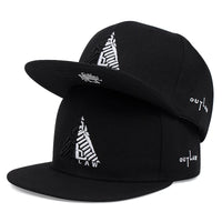 2023 Fashion Fastball CAP Thuglife Embroidery Hiphop Baseball Cap Snapback Hat Adult Outdoor Casual Sun Casual Bone Dropshipping