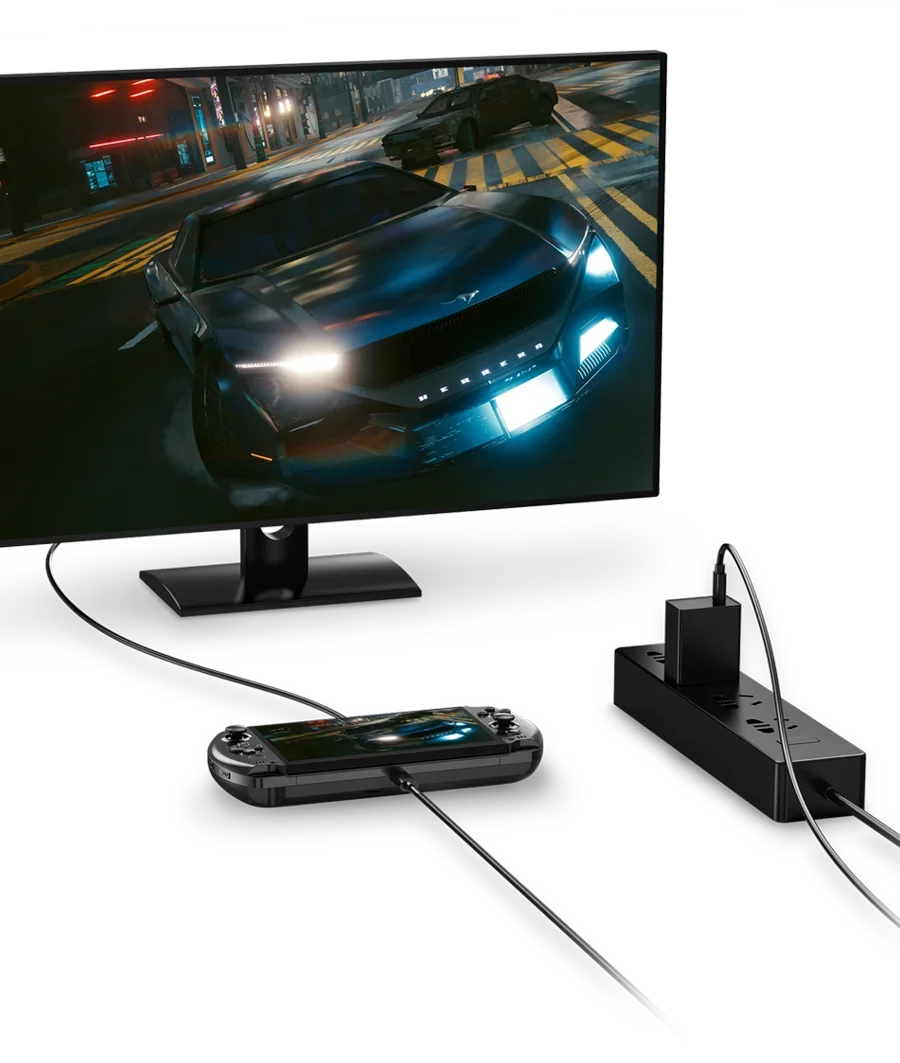 GPD 2025 WIN 4 32GB Memory RAM 1TB 2TB Hard Disk AMD 8840U HX370 Processor Handheld Gaming Portable Laptop Touch Screen Mini PC