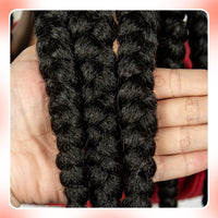 32INCH Cornrow Braided Wigs Synthetic Full Lace Braids Wig with Baby Hair Lace Frontal Knotless Braided Lace Wig for Black Women