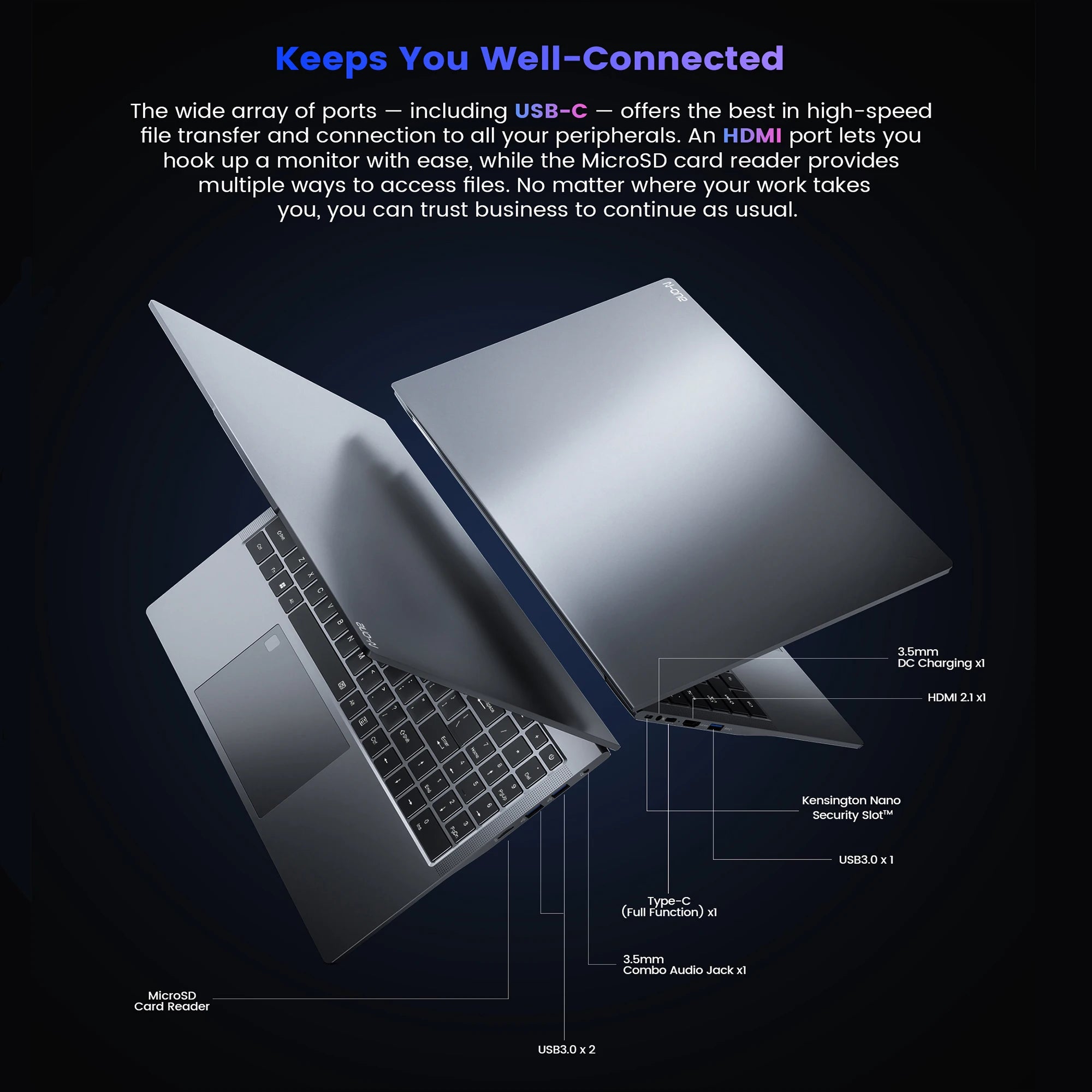 N-one NBook Turbo Intel i7-13620H 16 inch Gaming Laptop 32GB+1TB SSD Computer 1920*1200, 5000mAh, Wi-Fi 5,Bluetooth 4.2,10C/16T