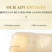 60pcs Golden Moisturizing Eye Mask Relieve Eye Fatigue Nourish Eye Area Collagen Crystal Eye Mask Korean Skin Care Masks