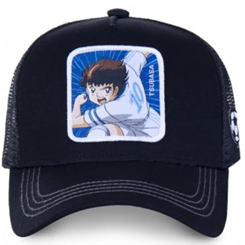 High Quality Tsubasa All Styles Anime Cartoon Snapback Cotton Baseball Cap Men Women Hip Hop Dad Mesh Trucker Hat Dropshipping