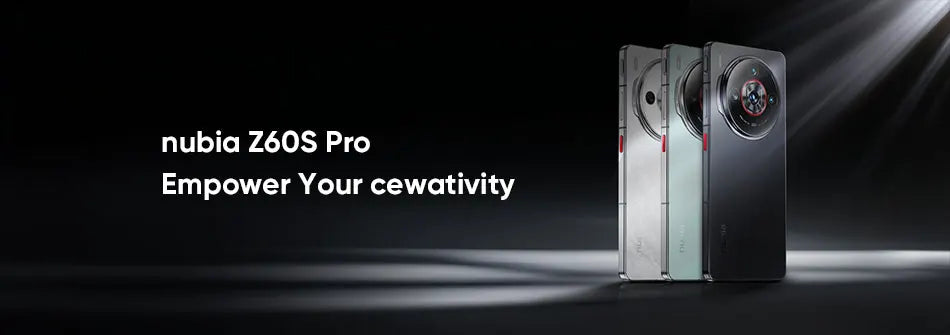 Nubia Z60S Pro Global Version 5G Android Cellphone Snapdragon 8 Gen 2 50MP Triple Camera 120Hz 6.78" AMOLED Screen NFC 5100mAh