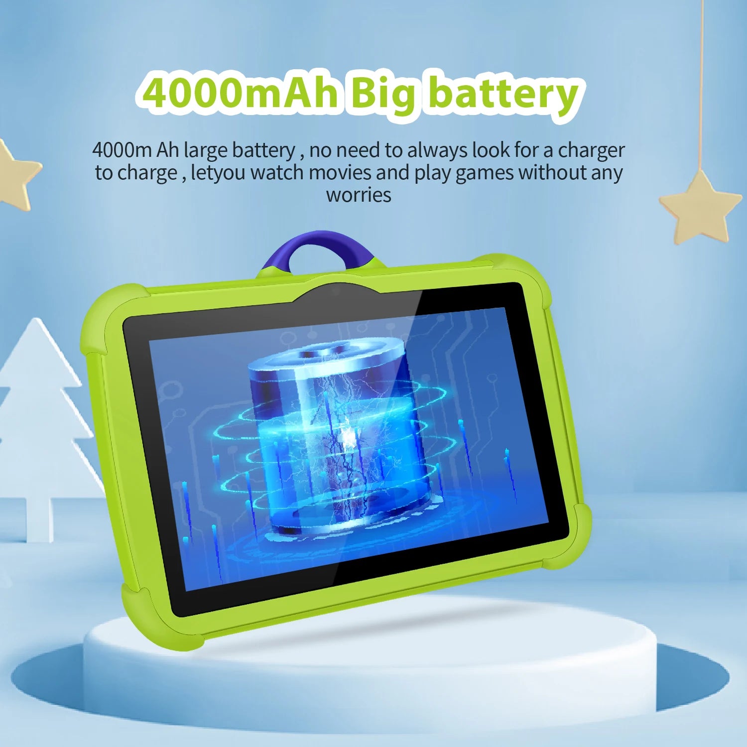 New Google Kids Tablets 7 Inch 5G WiFi Tablet Pc Quad Core 4GB RAM 64GB ROM Cheap for Children Gift Educational Learning 4000mAh