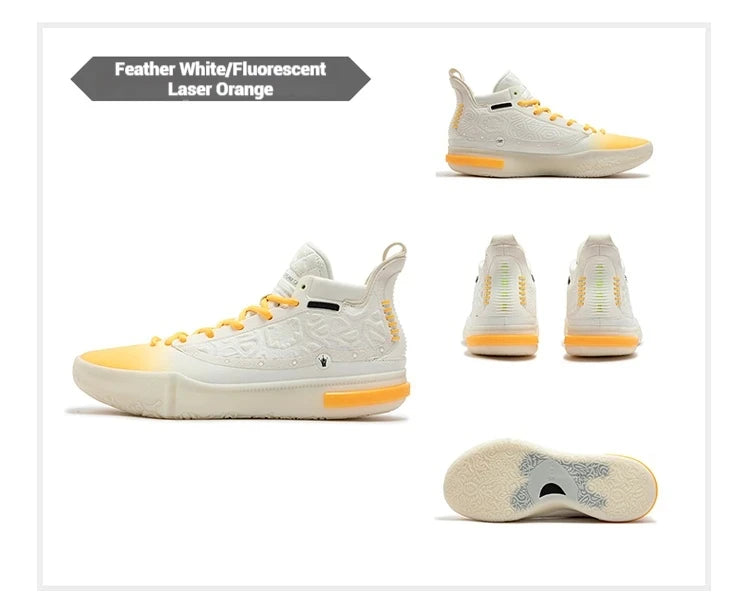 361 Degrees Joker 1 GT PE Men Basketball Shoes Trendy Leather Lightweight Shock-Absorbing Wear-resistant Male Sneakers 672511116