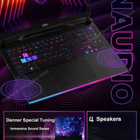 2024 MSI Raider GE68 HX Gaming Laptop 16 Inch 4K UHD 120Hz Mini LED Screen Notebook i9-14900HX 32GB 2TB RTX4080 Netbook Computer