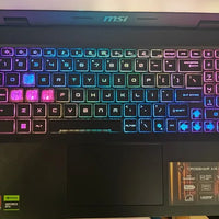 2025 MSI Crosshair A16 HX Gaming Laptop 16 Inch QHD 2.5K 240Hz IPS Screen Netbook AMD Ryzen R9-7945HX 32GB 2TB RTX5060 Notebook